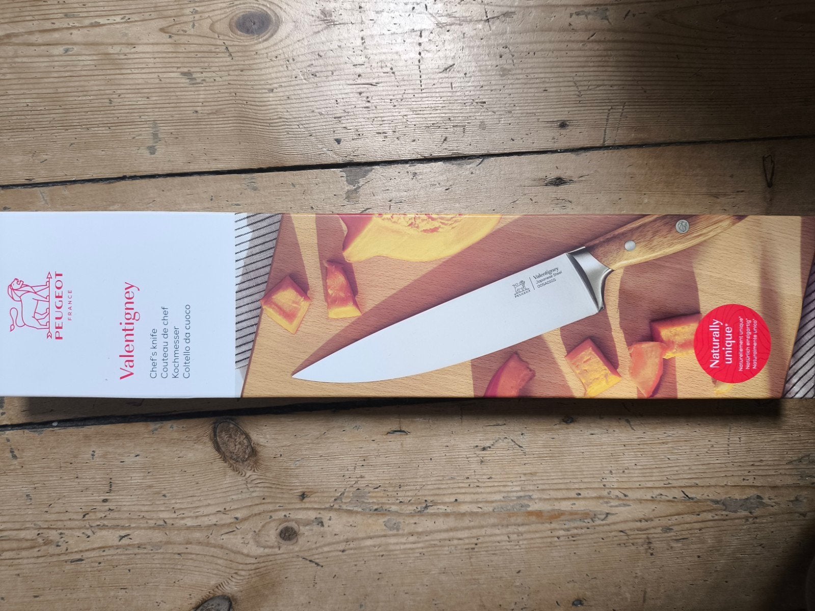 Couteau de cuisine Peugeot, neuf en boîte d’origine, Maison & Meubles, Cuisine | Couverts, Bois, Enlèvement ou Envoi