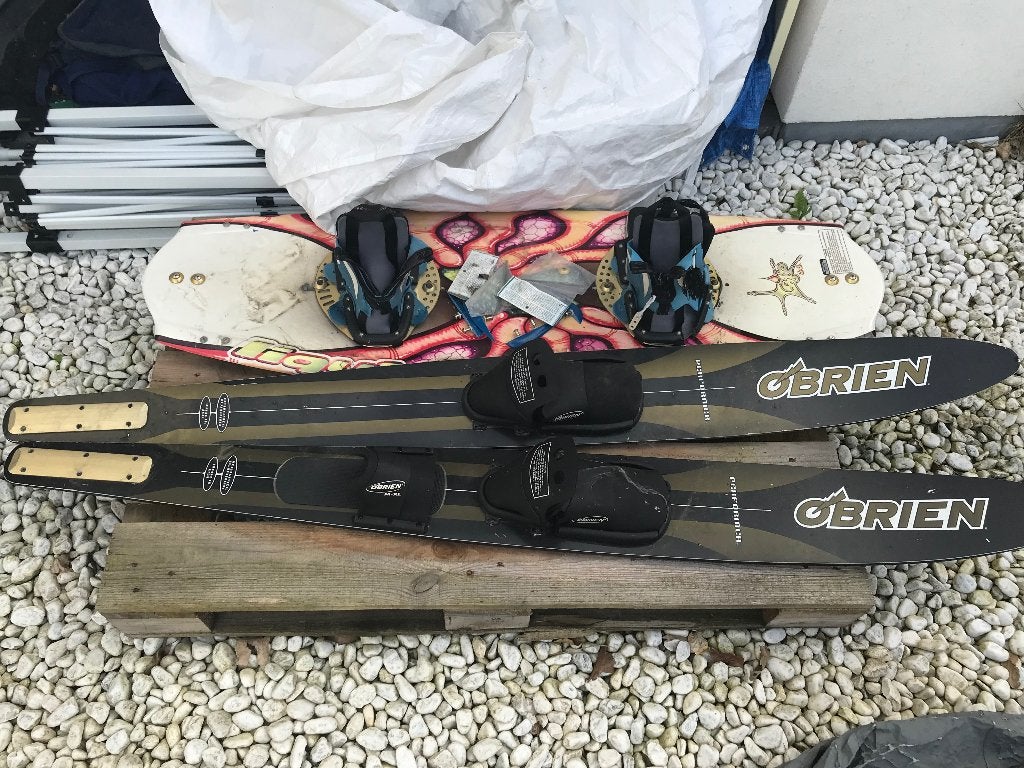 Watersport. Wakeboard - waterski’s, Ophalen, Gebruikt, Board