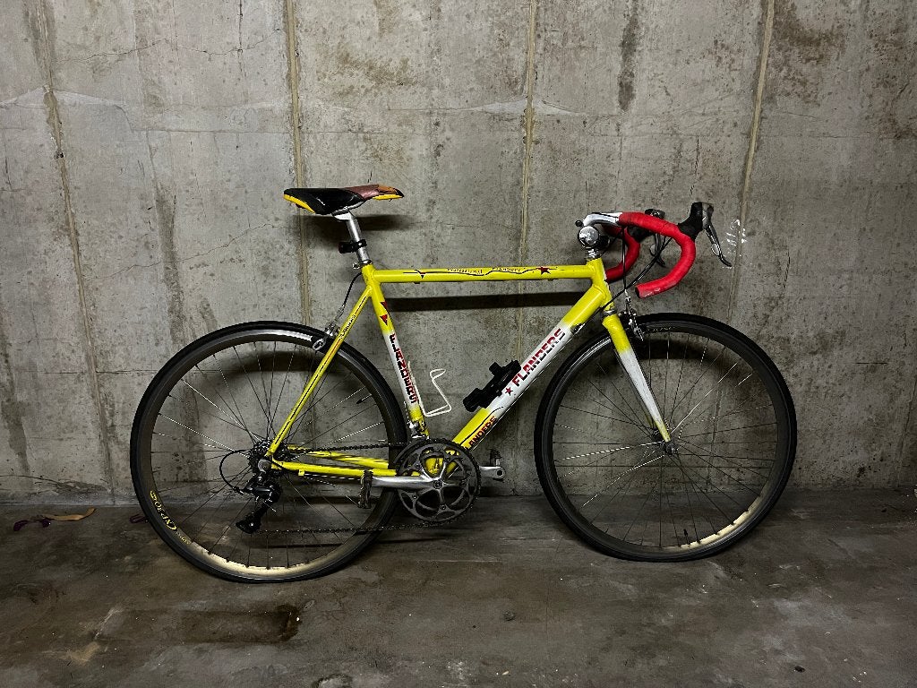 Flanders race fiets, Fietsen en Brommers, Gebruikt, 10 tot 15 versnellingen, Heren, Ophalen