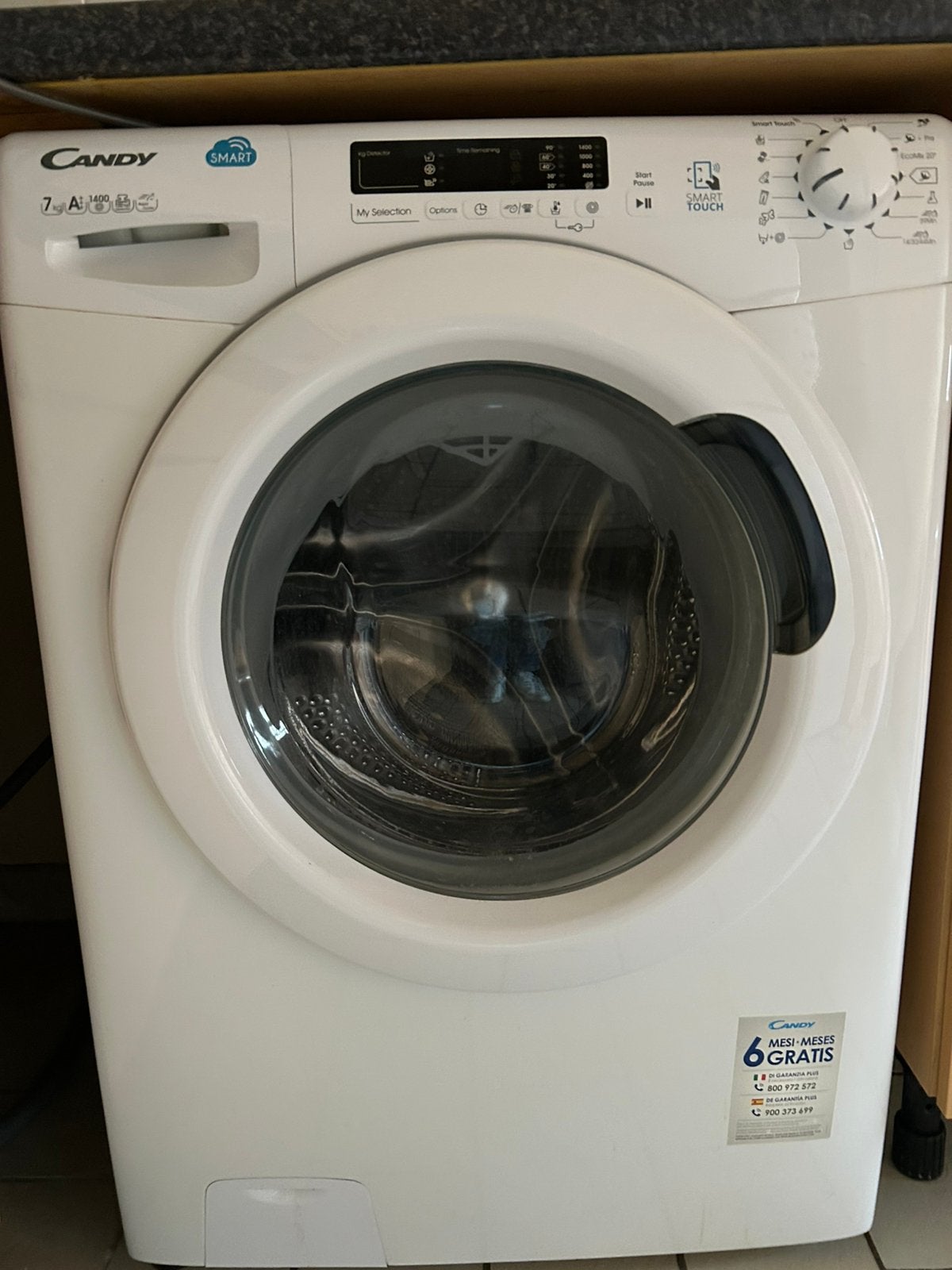 Wasmachine voor snoep, Elektronische apparatuur, Wasmachines, Ophalen, Gebruikt, Voorlader, 85 tot 90 cm