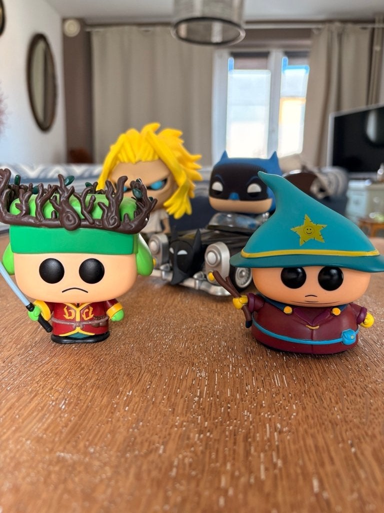 Funko Pop-bundel - Batman Batmobile + 3, Ophalen of Verzenden, Zo goed als nieuw