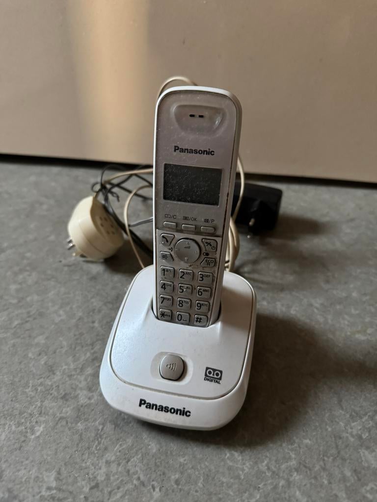 Panasonic telefoon, Télécoms, Téléphones fixes | Combinés & sans fil, Enlèvement ou Envoi, Comme neuf