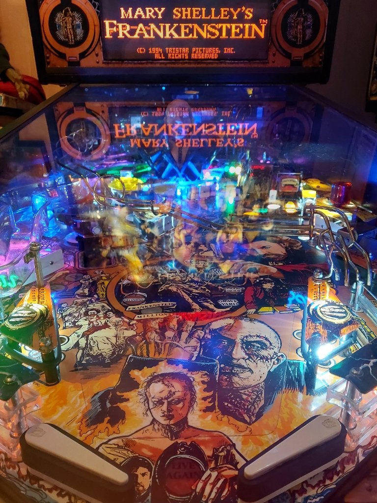 Flipper frankenstein, Collections, Sega, Flipper (jeu), Enlèvement, Utilisé