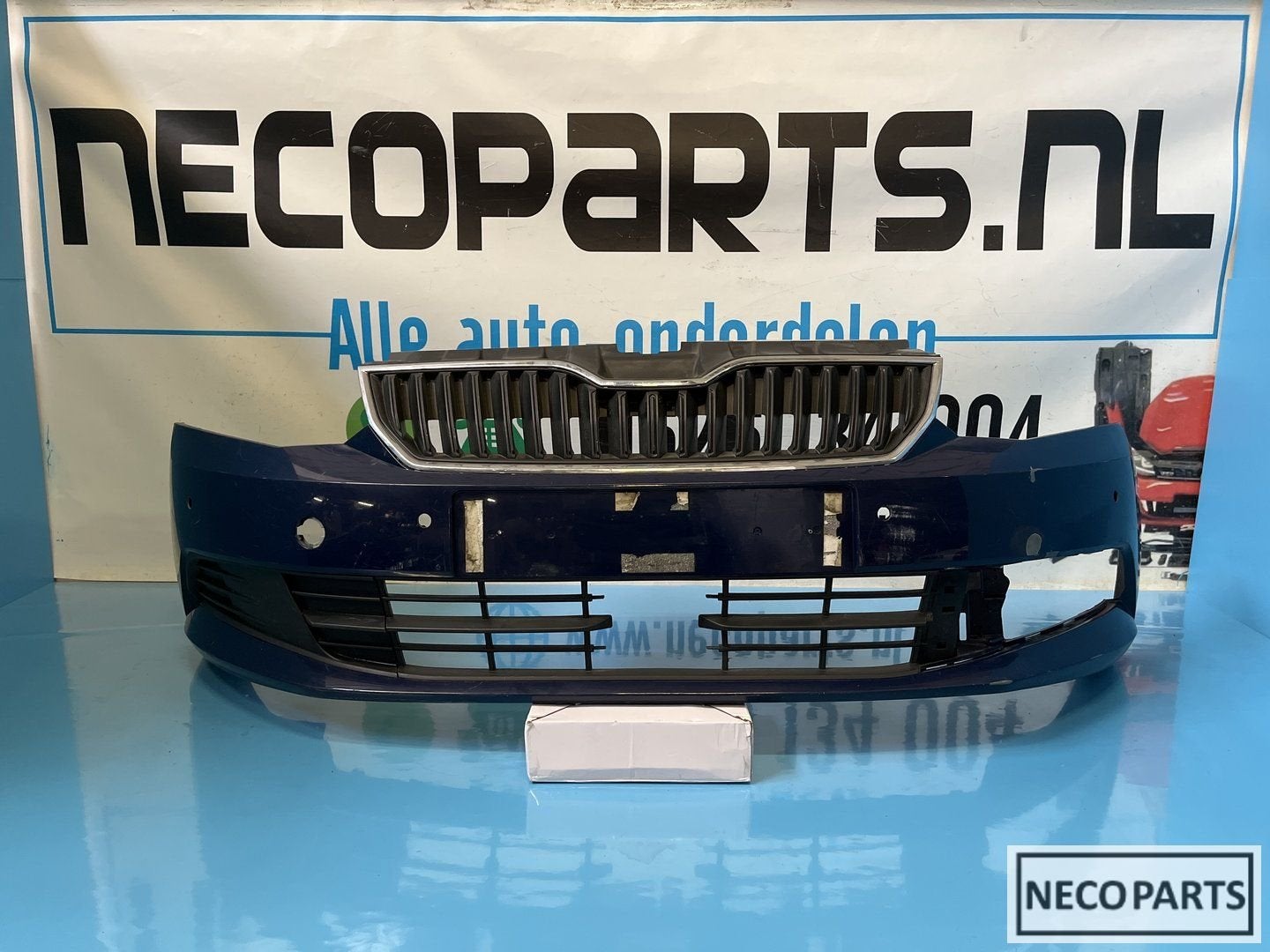 SKODA FABIA 6V VOORBUMPER BUMPER ORIGINEEL, -, Utilisé, Skoda, -