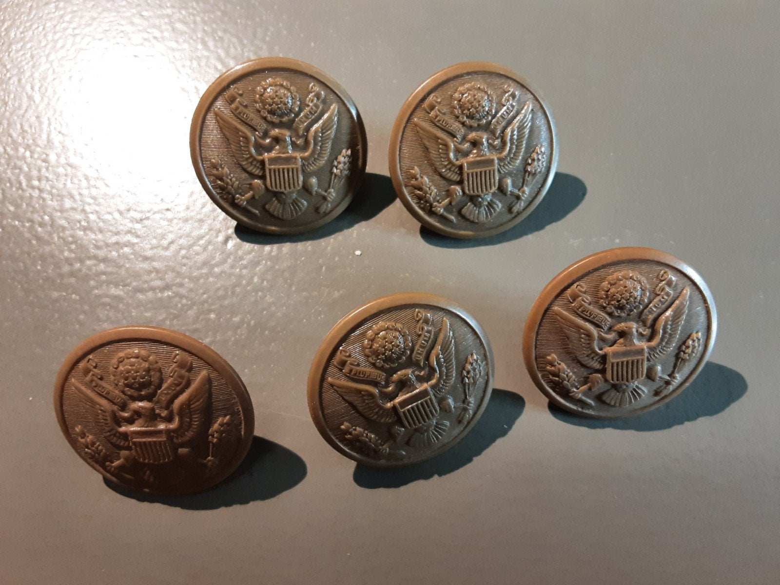Boutons US ww2, Enlèvement ou Envoi