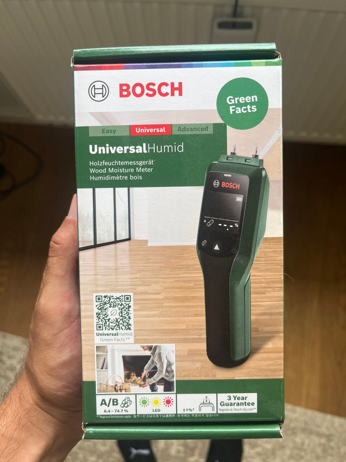 Bosch universal Humid, Doe-het-zelf en Bouw, Meetapparatuur, Ophalen, Nieuw, Vocht of Vloeistof