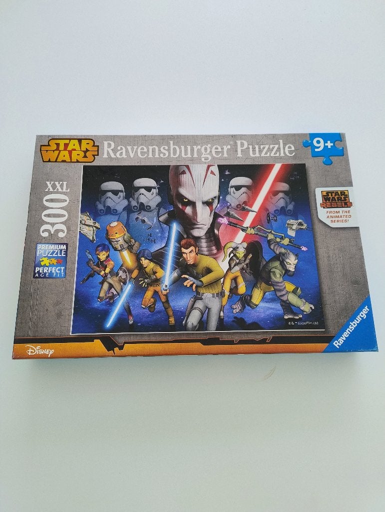 Star Wars puzzel, Verzenden, Minder dan 500 stukjes, Gebruikt, Legpuzzel