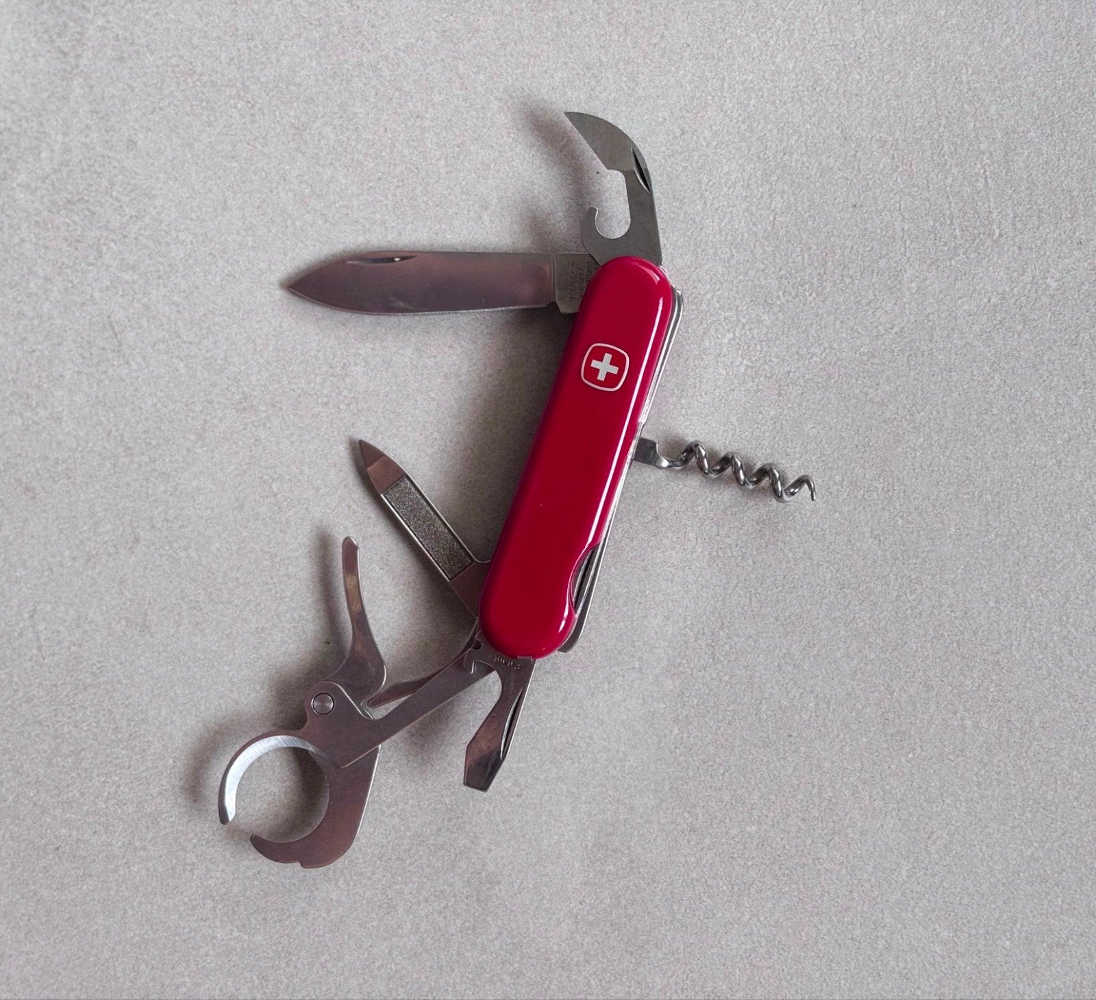 Zeldzaam Wenger "Cigar Cutter" Zwitsers Zakmes Discontinued, Ophalen of Verzenden