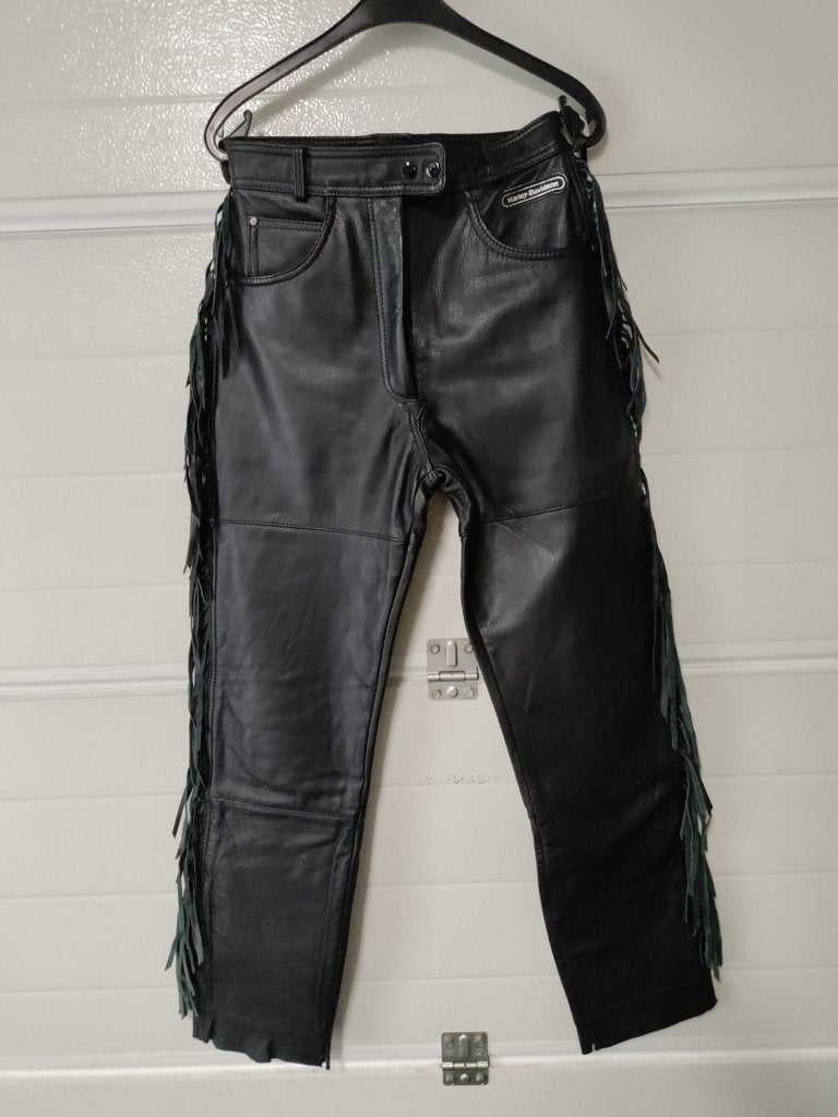Motorbroek dames Harley, Broek | leer, Ophalen of Verzenden, Nieuw zonder kaartje, Harley davidson