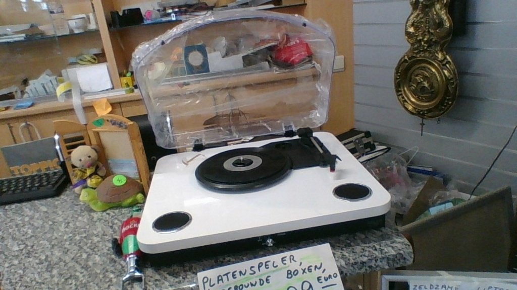 platenspeler met ingebouwde boxen, Audio, Tv en Foto, Ophalen, Nieuw, Platenspeler, Automatisch