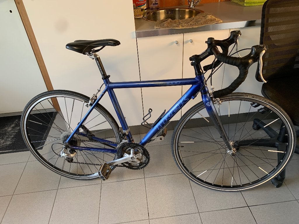 Koersfiets trek maat 51, 28 inch, Gebruikt, Velgrem, Aluminium