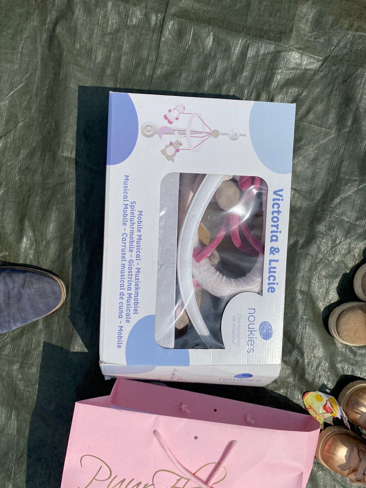 Muziek mobiel noukie’s, Kinderen en Baby's, Ophalen, Gebruikt