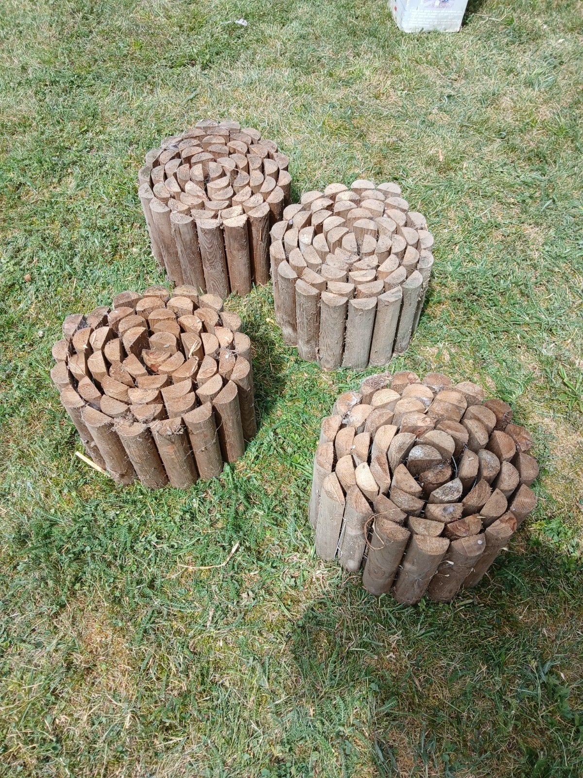 Bordures en bois, Enlèvement, Bois
