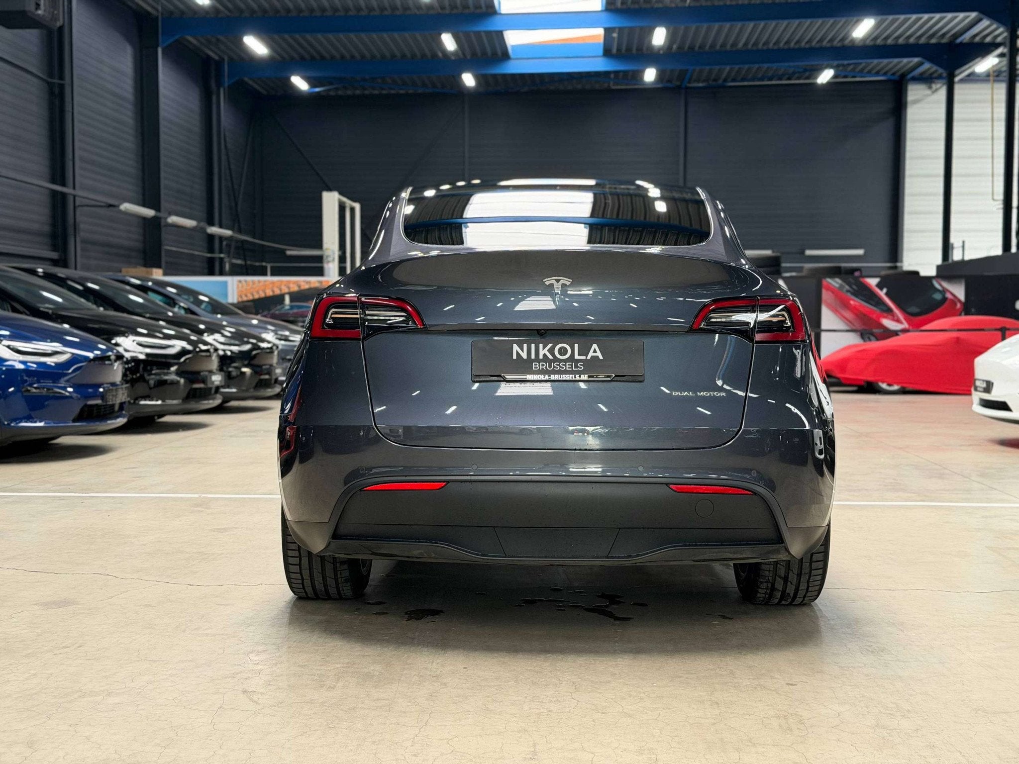 Tesla Model Y LONG RANGE - ALL WHEEL DRIVE - AUTOPILOT - ACC, Zwart, 5 zetels, https://public.car-pass.be/vhr/0335bb38-2e77-4670-8a6f-c87d7012c0d7