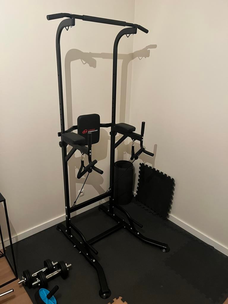 Power Tower dip station (nieuw), Sport en Fitness, Ophalen, Nieuw