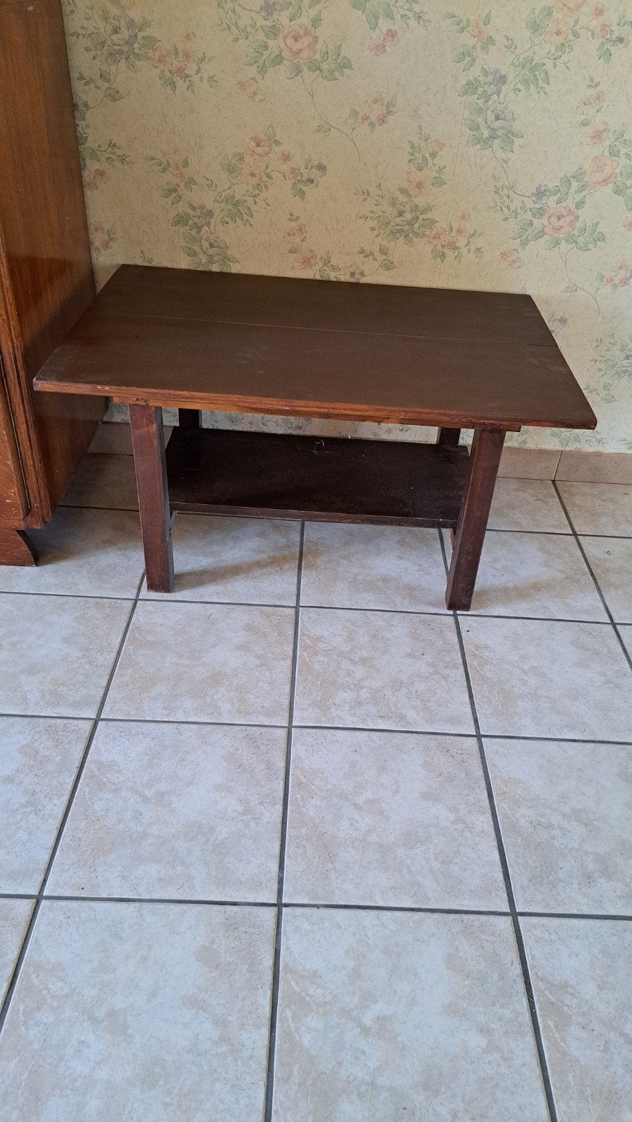 table de salon en bois, Enlèvement