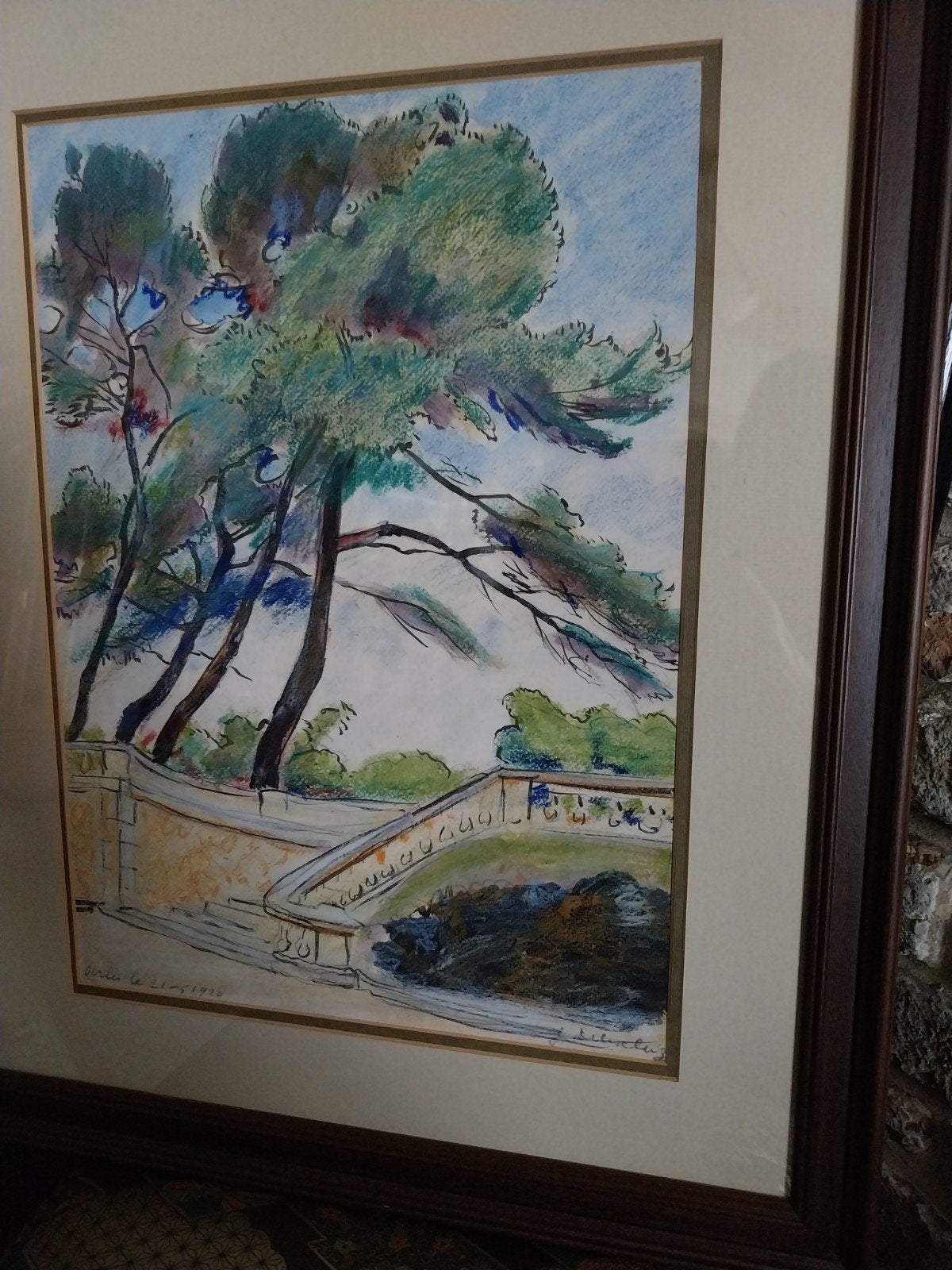 Jean Delescluse., Antiquités & Art, Art | Peinture | Classique, Enlèvement, Daté, Aquarelle