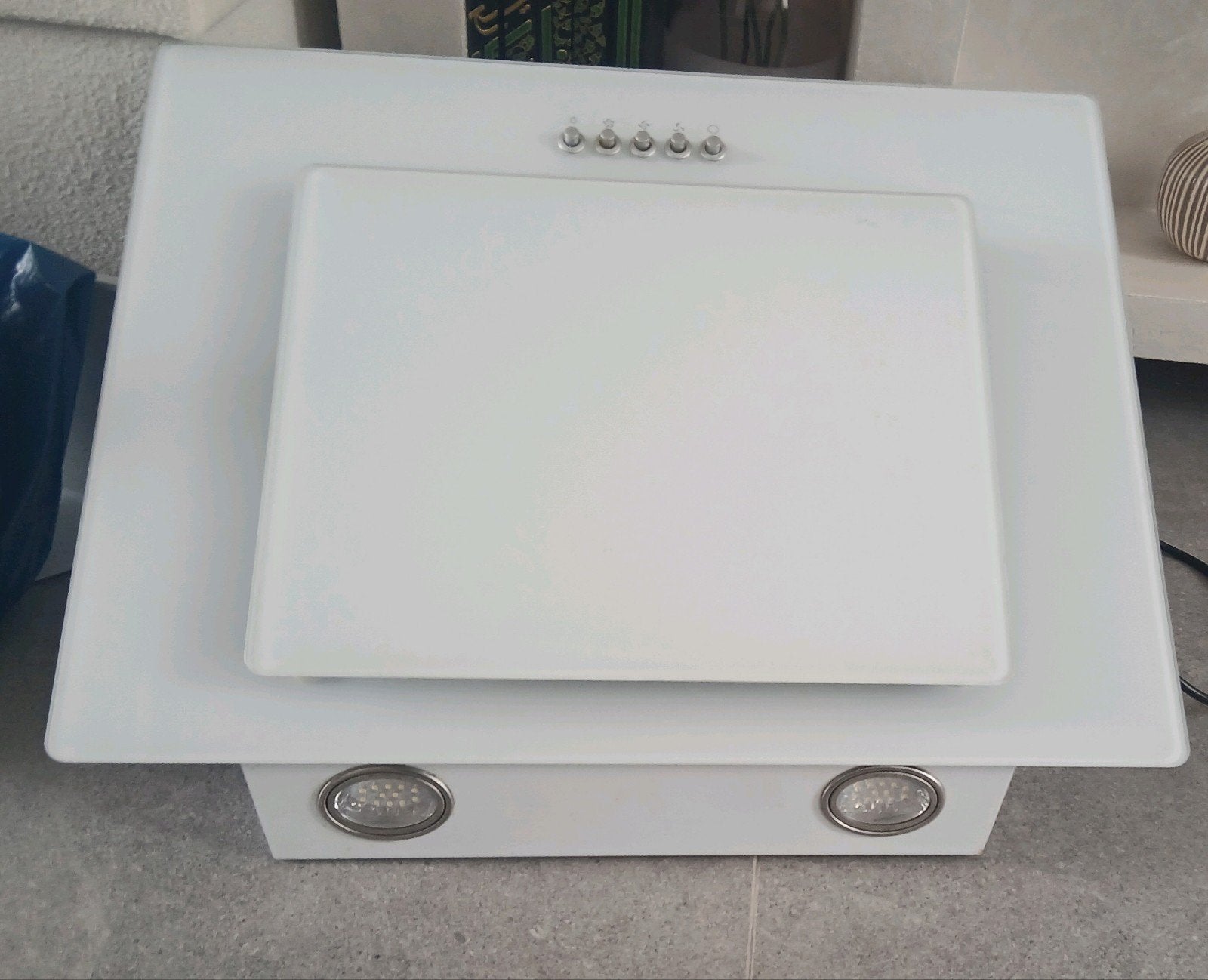 Afzuigkap van Melkglas, Electroménager, Enlèvement, Capot d'écran plat