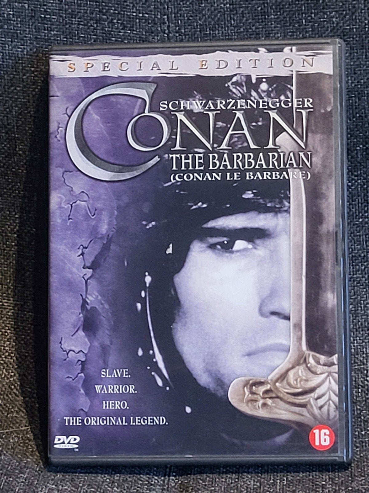 dvd "Conan the Barbarian", CD & DVD, DVD | Aventure, Enlèvement ou Envoi, Néerlandais, À partir de 16 ans, Utilisé