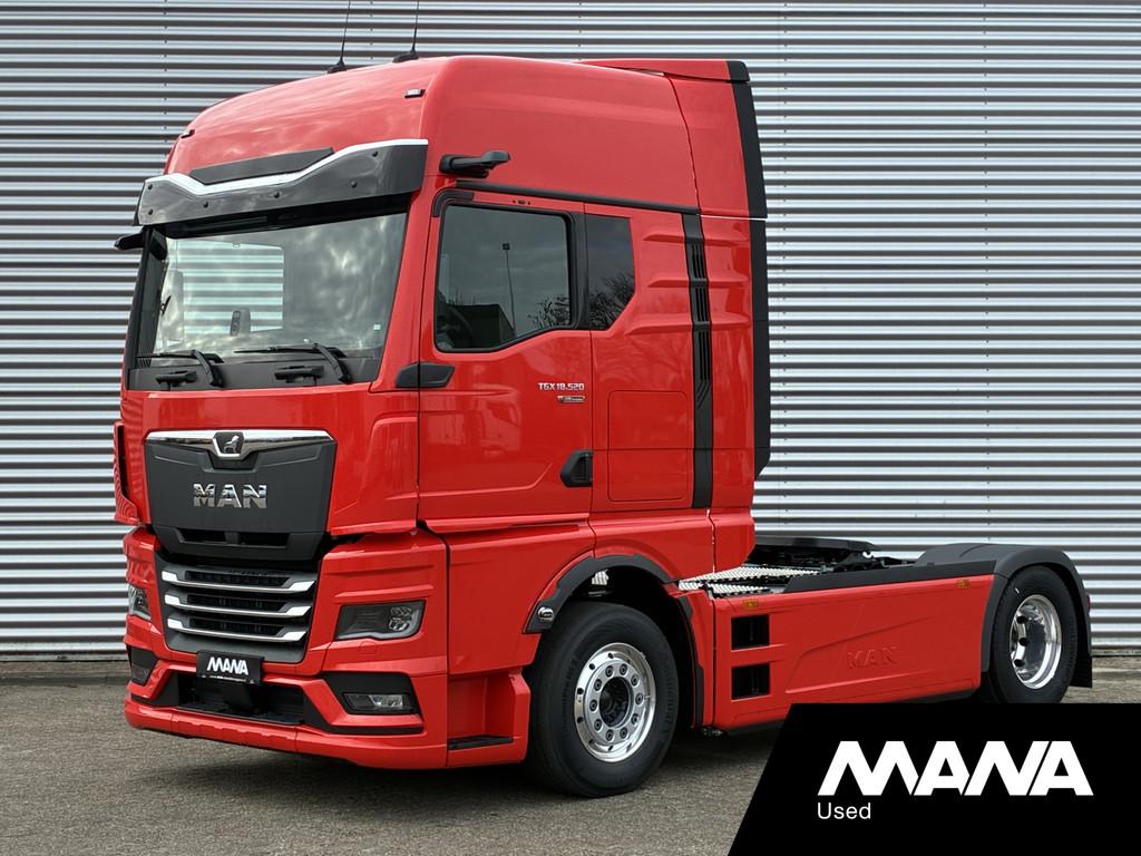 MAN TGX 18.520 4x2 BL SA D30 PowerLion Optiview Sideskirts S, Rouge, Éclairage LED, Achat, Entreprise
