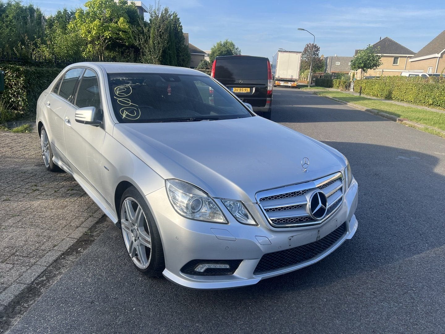 MERCEDES W212 SILVER 775 DEUR LINKSACHTER A 212 730 01 05, Ophalen, Gebruikt, -, Deur
