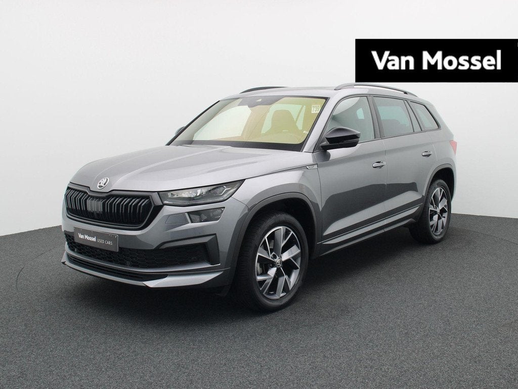 Skoda Kodiaq 1.5 TSI DSG Sportline + 5-ZIT + PANORAMISCH DAK, Auto's, Bedrijf, 5 zetels, Kodiaq, 150 pk