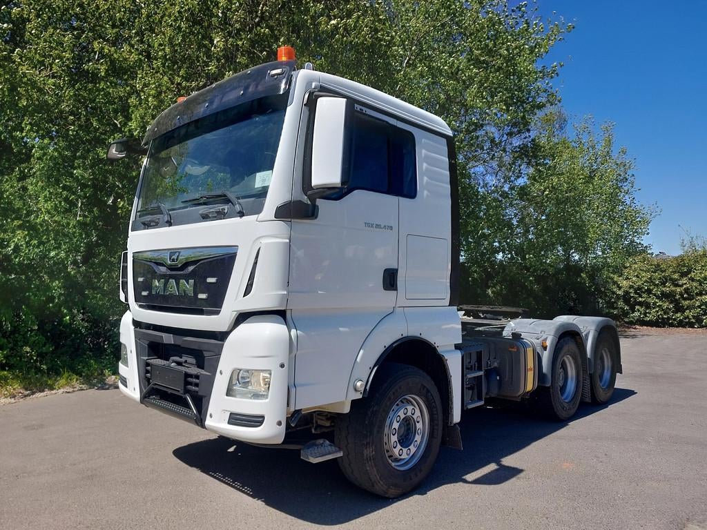MAN TGX 26.470 6x4 154.094km -Retarder -MotorPTO-kiphydrauli, Auto's, Automaat, Achterwielaandrijving, Euro 6, MAN