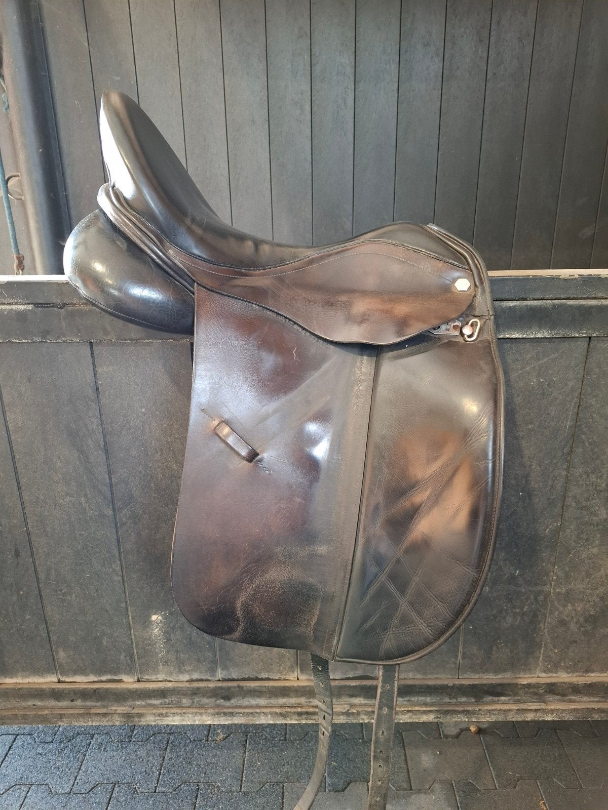Albion SLK platinum 17.5 inch, Dieren en Toebehoren, Paarden en Pony's | Zadels, Ophalen
