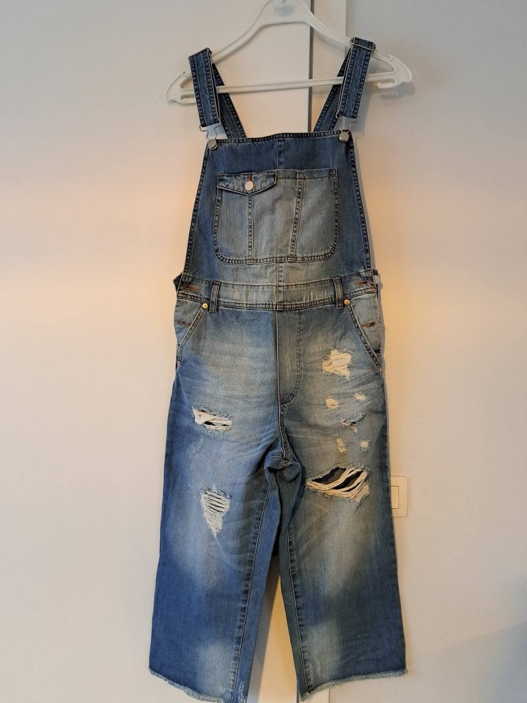 UCB Overall/ Jumpsuit ( XS) Nieuw, Ophalen, Blauw, Nieuw, United Colors of Benetton