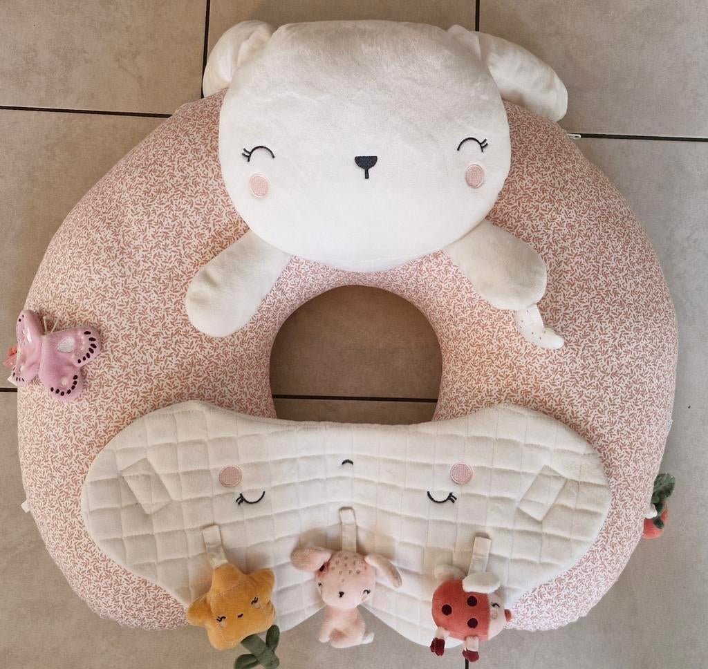 Coussin Vertbaudet Bébé Découvertes rose, Enlèvement
