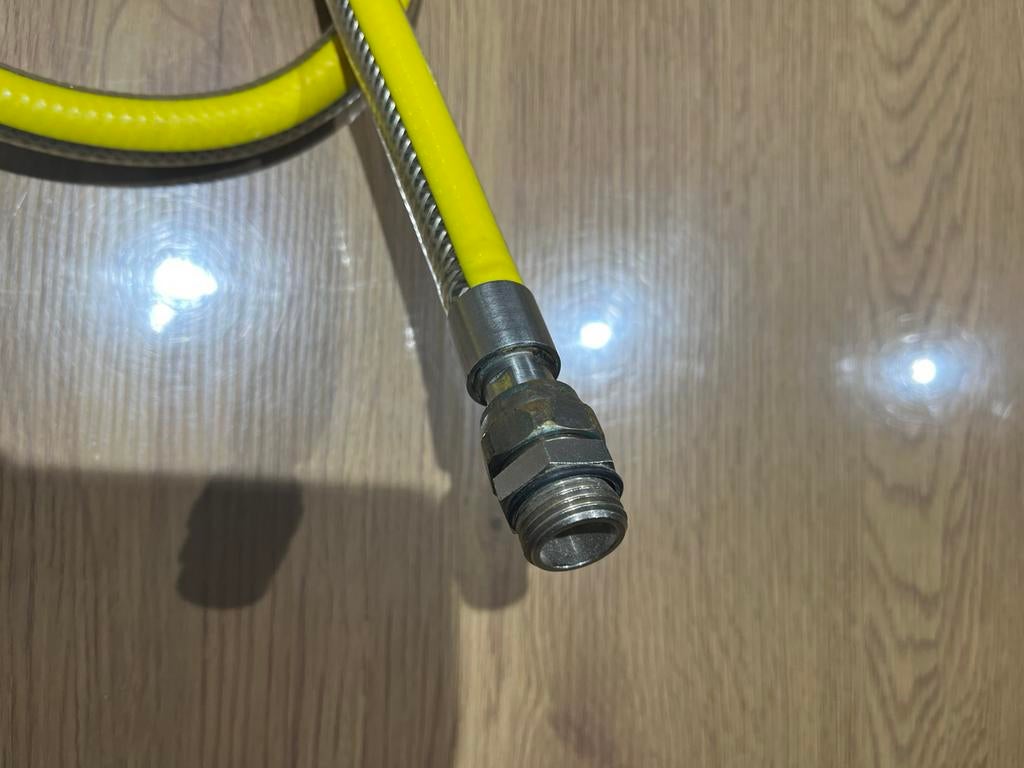 Nieuwe gasslang, Elektronische apparatuur, Fornuizen, Zo goed als nieuw, Gas, Ophalen