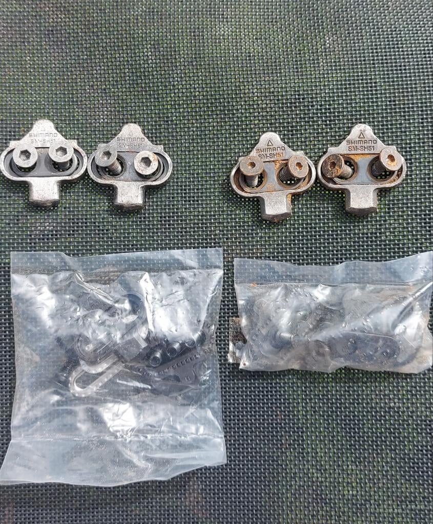 Schoenplaatjes Shimano SPD SM-SH 51, Ophalen of Verzenden