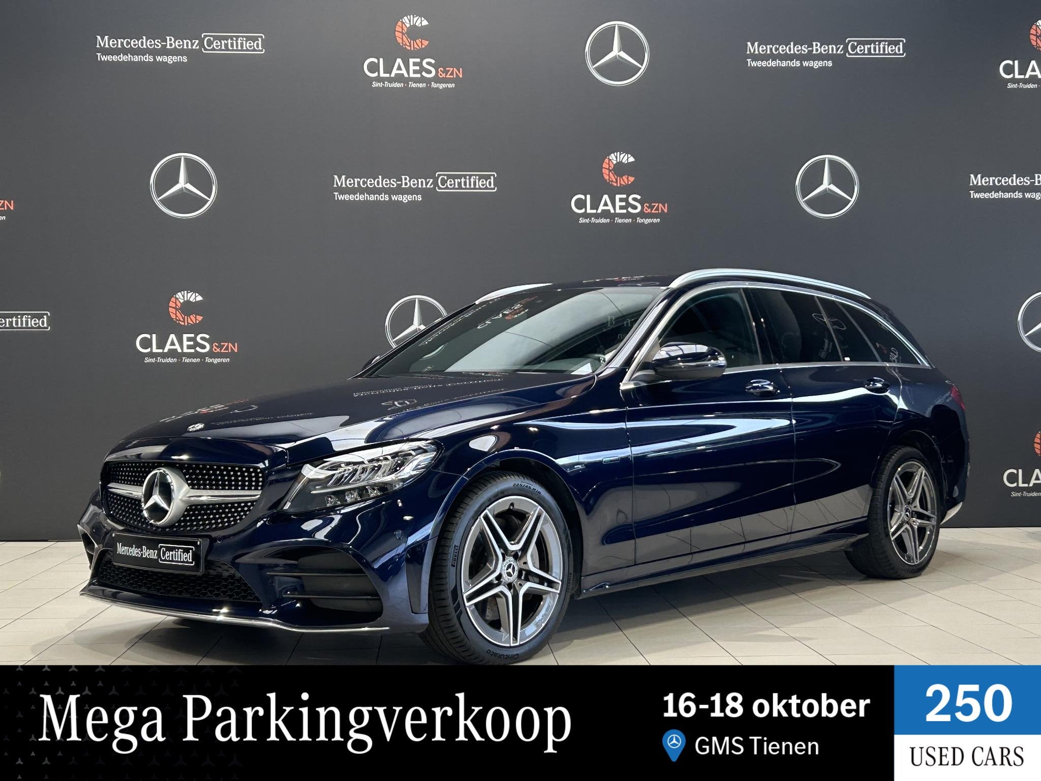 Mercedes-Benz C-Klasse Break 300de AMG Line - DOS 8772, Autos, 1800 kg, Entreprise, Sièges chauffants, Hybride rechargeable