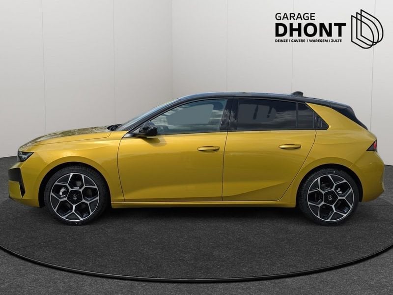 Opel Astra Ultimate - 1.2 MHEV - Automaat - 145PK, Auto's, Gebruikt, Leder en Stof, 5 deurs, Hybride Elektrisch/Benzine