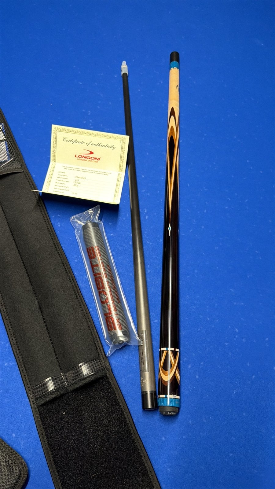 Longoni Randers Neu met Luna Nera Fe69 120g, Enlèvement ou Envoi, Comme neuf