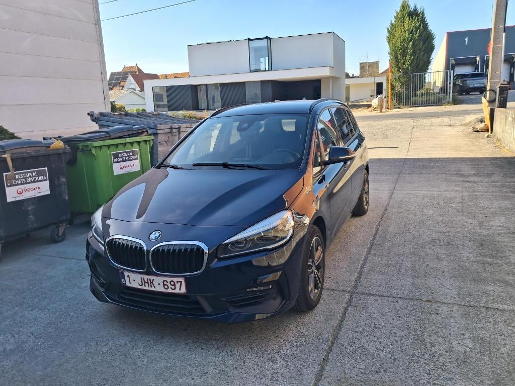 BMW 2 Serie Gran Tourer – vele opties – Topstaat!, Auto's, Monovolume, Blauw, Leder en Stof, 5 deurs