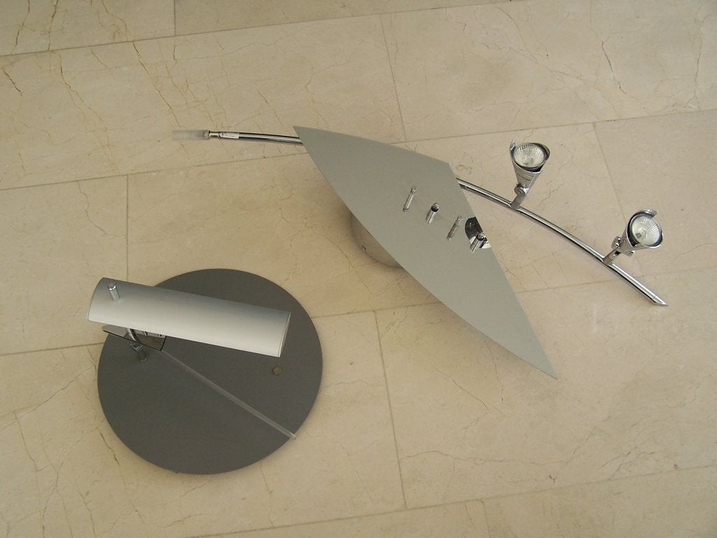 Moderne plafondlampen / spots – goede staat, Ophalen, Overige materialen, Modern, LED