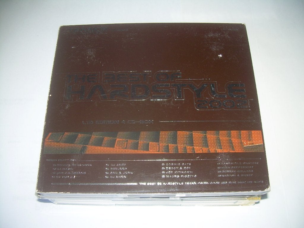 4 CD BOX - The Best Of Hardstyle 2002, Drum and bass, Ophalen of Verzenden, Zo goed als nieuw, Verzamelalbum