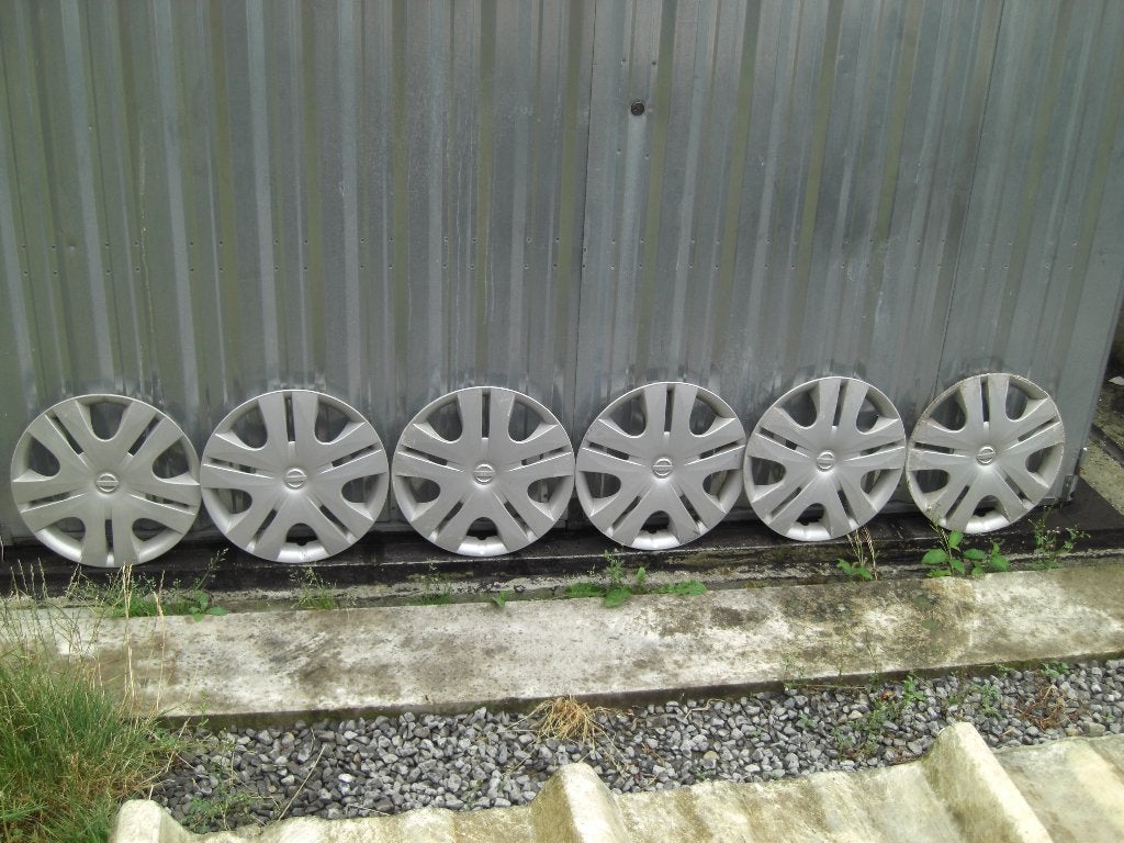 6 14" NISSAN PIXO-( of MICRA ) wieldoppen, Ophalen, Gebruikt