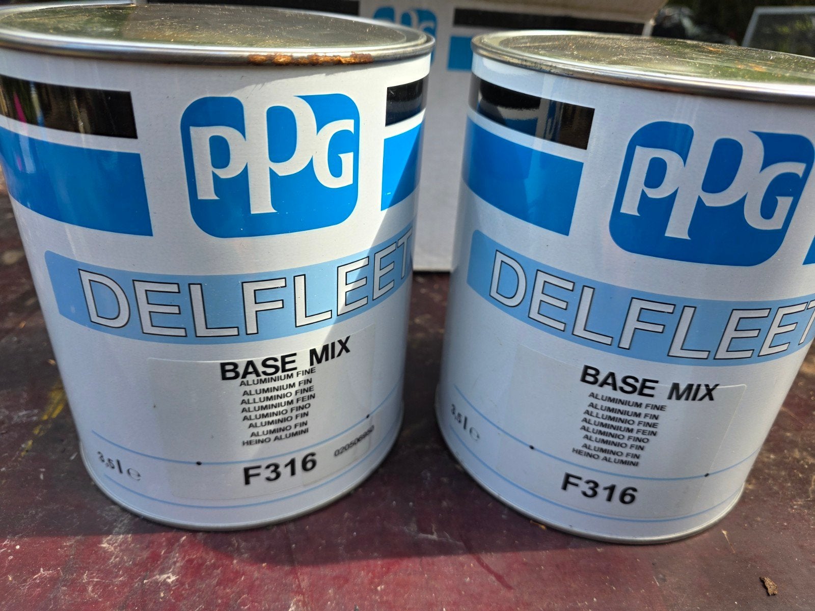 Delfleet base mix aluminium fine - 7 liter, Bricolage & Construction, Enlèvement