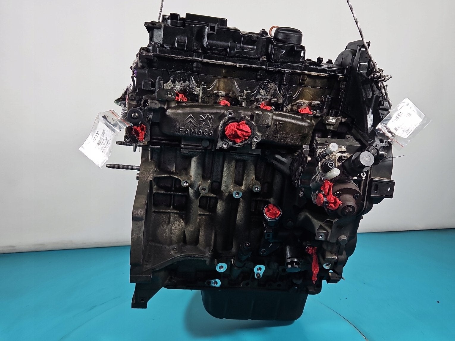 Moteur 9HJ Nu DS3 PEUGEOT BERLINGO 207 301 2008 C3 208, Verzenden, Gebruikt, Overige automerken