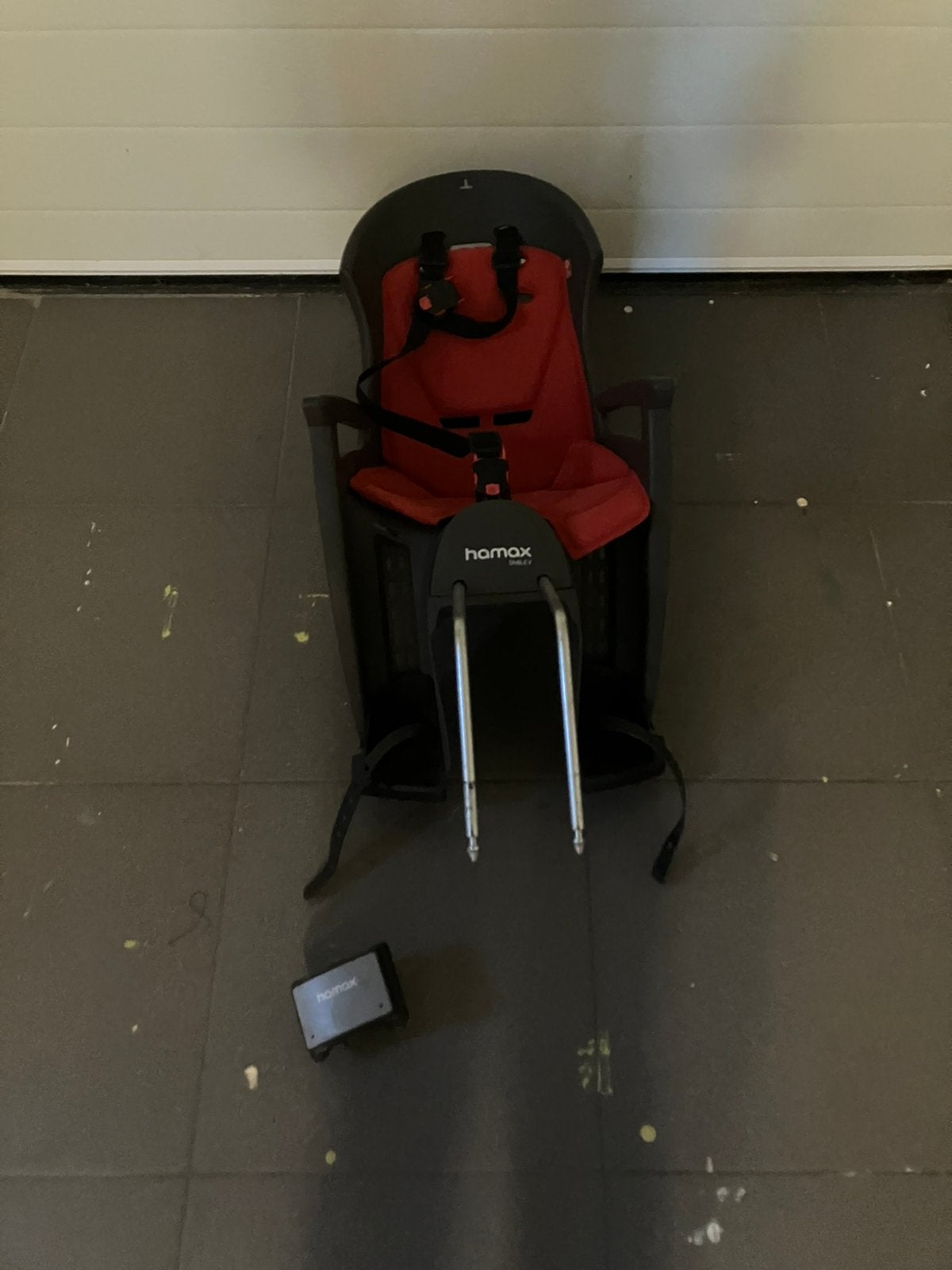 Hamax fietsstoeltje, Ophalen, Achterzitje, Voetsteuntjes, 9 t/m 18 kg