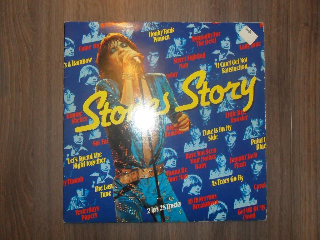 The Rolling Stones - Stones story, Cd's en Dvd's, Ophalen of Verzenden, Gebruikt, 12 inch