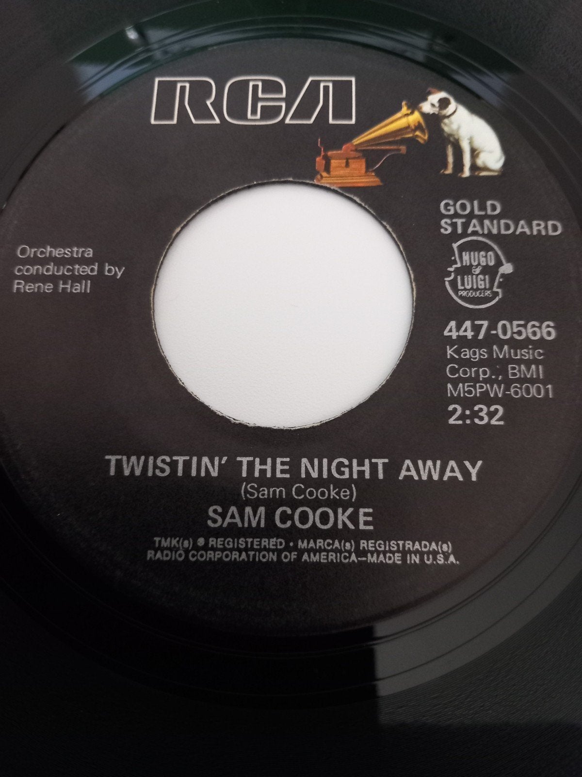 SAM COOKE. TWISTIN THE NIGHT AWAY + YOU SEND ME .USA 45T, Ophalen of Verzenden