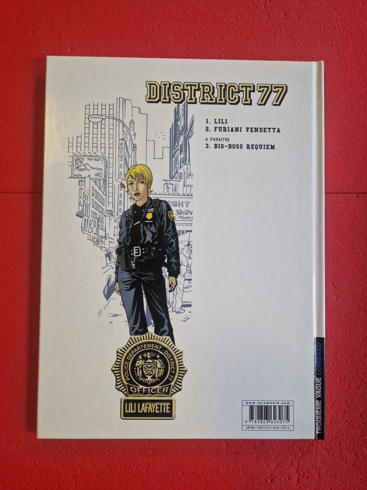 bd district 77 tome 2,EO, Livres, Enlèvement ou Envoi