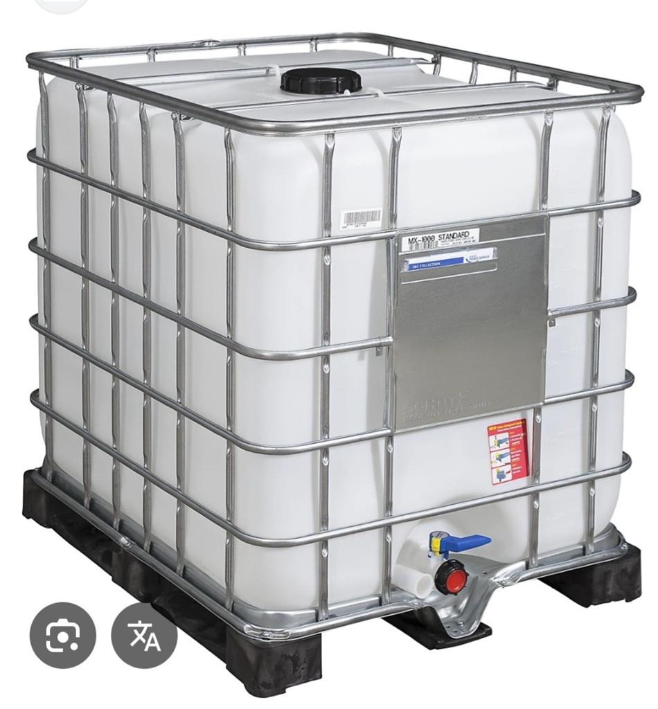 Ibc container, Ophalen
