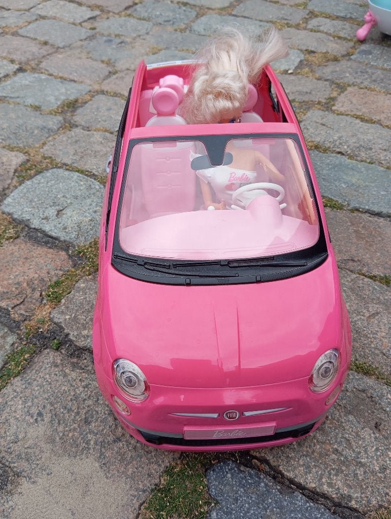 Fiat Barbie met pop, Enlèvement, Comme neuf, Barbie