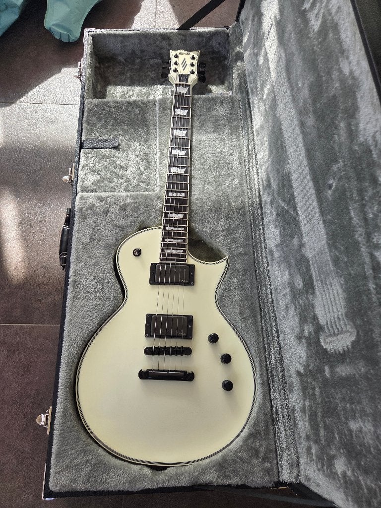 koop/ruilen Esp E-ii eclipse snow white, Ophalen, Zo goed als nieuw, Solid body, Overige merken