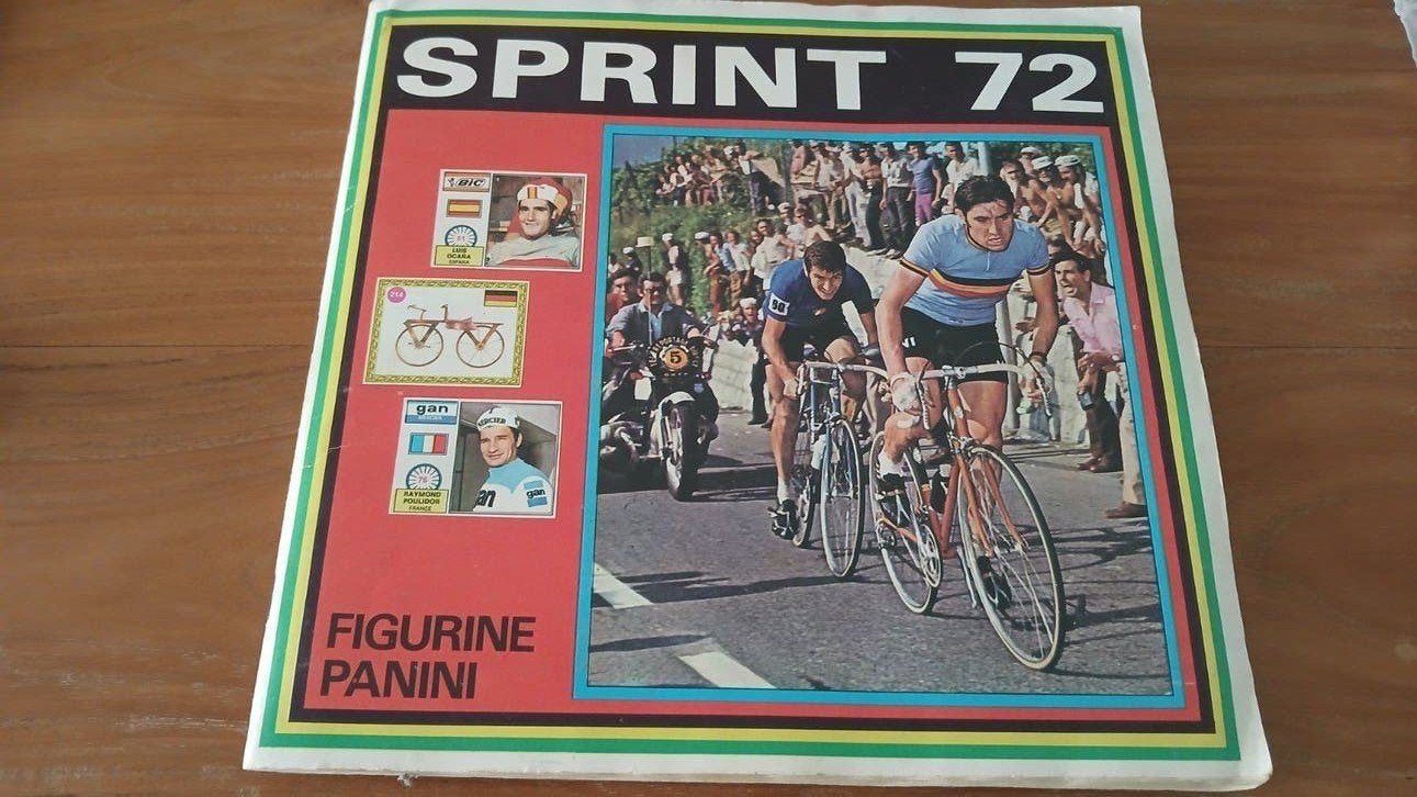 panini album sprint 72 super etat complet, Enlèvement ou Envoi, Comme neuf, Plusieurs autocollants