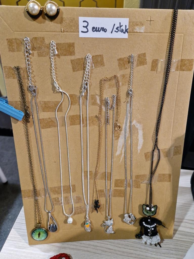 Juwelen ketting met hanger, Ophalen of Verzenden